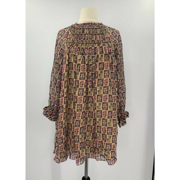 Anthropologie Tanvi Kedia Taliyah Abstract Dress - Picture 2 of 11